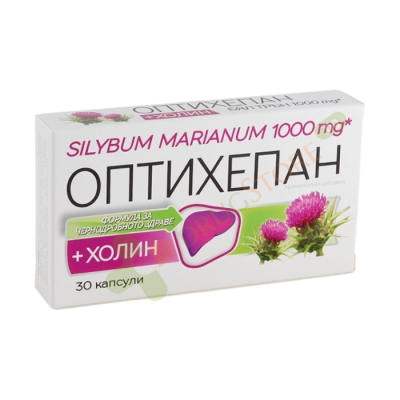 ОПТИХЕПАН ФОРМУЛА ЗА ЧЕРНОДРОБНО ЗДРАВЕ капсули 30 броя / NATUR PRODUKT OPTIHEPAN