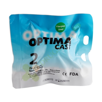 ОПТИМА КАСТ БИНТ ЗА ГИПСИРАНЕ 5 см х 3.6 м / LOHMANN & RAUSCHER OPTIMA CAST FIBERGLASS 10 sm Х 3.6 m