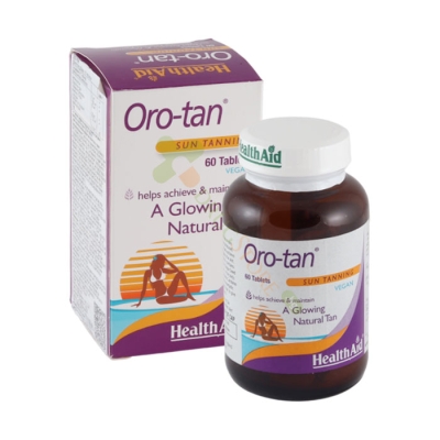 ОРО-ТЕН АКТИВАТОР ЗА ПРИДОБИВАНЕ И ПОДДЪРЖАНЕ НА БРОНЗОВ ТЕН таблетки 60 броя / HEALTH AID ORO-TAN