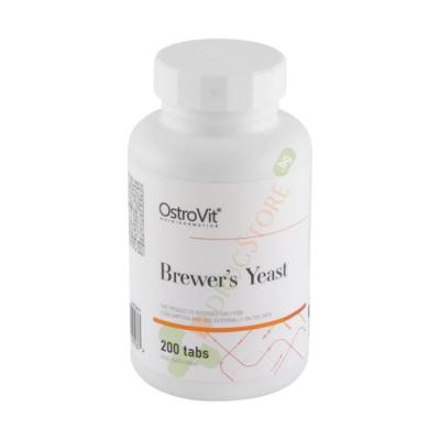 ОСТРОВИТ БИРЕНА МАЯ таблетки 200 броя / OSTROVIT BREWERS YEAST