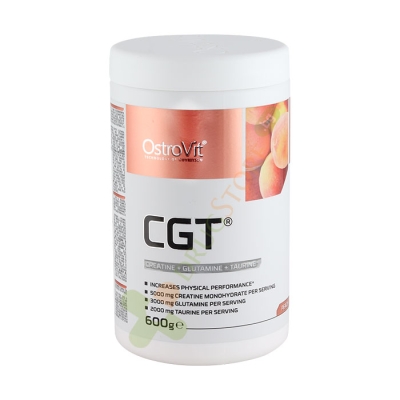 ОСТРОВИТ CGT - КРЕАТИН, ГЛУТАМИН И ТАУРИН прах 600 г / OSTROVIT CGT powder
