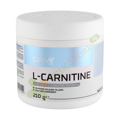 ОСТРОВИТ L-КАРНИТИН ТАРТАРАТ прах 210 г НЕОВКУСЕН / OSTROVIT L-CARNITINE TARTARATE