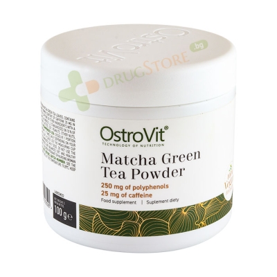 ОСТРОВИТ МАТЧА ЗЕЛЕН ЧАЙ прах 100 г / OSTROVIT MATCHA GREEN TEA