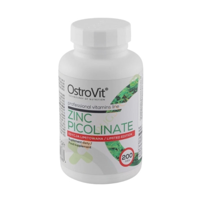 ОСТРОВИТ ЦИНК ПИКОЛИНАТ таблетки 200 броя / OSTROVIT ZINC PICOLINATE