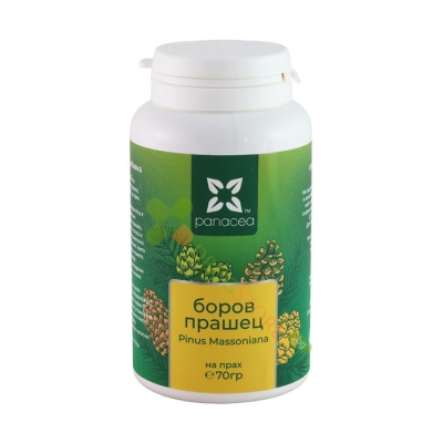 ПАНАЦЕЯ БОРОВ ПРАШЕЦ прах 70 грама / PANACEA PINUS MASSONIANA powder 70 g