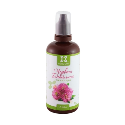 ПАНАЦЕЯ ТИНКТУРА ЧЕРВЕНА ДЕТЕЛИНА 100 мл / PANACEA TINCTURE RED CLOVER