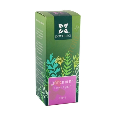 ПАНАЦЕЯ ТИНКТУРА ГЕРАНИУМ 100 мл / PANACEA TINCTURE GERANIUM