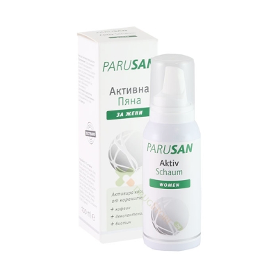 ПАРУСАН АКТИВНА ПЯНА ЗА КОСА ЗА ЖЕНИ 100 мл / PARUSAN ACTIVE HAIR FOAM FOR WOMEN