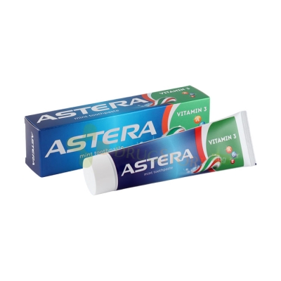 ПАСТА ЗА ЗЪБИ АСТЕРА ВИТАМИН 3 110 г / AROMA ASTERA VITAMIN 3 TOOTHPASTE