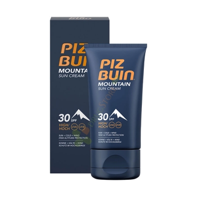 ПИЗ БУИН МАУНТИН СЛЪНЦЕЗАЩИТЕН КРЕМ ЗА ЛИЦЕ SPF30 50 мл / PIZ BUIN MOUNTAIN CREAM SPF30