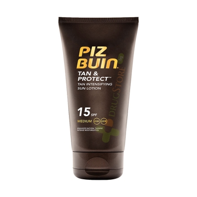 ПИЗ БУИН TAN & PROTECT СЛЪНЦЕЗАЩИТЕН ЛОСИОН ЗА ИНТЕНЗИВЕН ТЕН SPF15 150 мл / PIZ BUIN TAN & PROTECT INTENSIFYING SUN LOTION SPF15