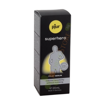 ПЮР ЗАДЪРЖАЩ СЕРУМ СУПЕРХИРОУ 20 мл / PJUR SUPERHERO DELAY SERUM