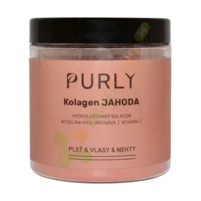 ПУРЛИ КОЛАГЕН ЯГОДА 240 г / GELOREN PURLY COLLAGEN STRAWBERRY