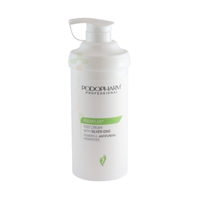 ПОДОФЛЕКС КРЕМ ЗА КРАКА СЪС СРЕБЪРНИ ЙОНИ 500 мл / PODOPHARM PROFESSIONAL PODOFLEX FOOT CREAM WITH SILVER IONS