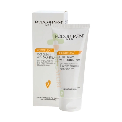 КРЕМ ЗА КРАКА С КОЛАСТРА 100 мл / PODOPHARM MED PODOFLEX FOOT CREAM WITH COLOSTRUM