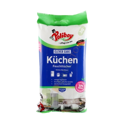 ВЛАЖНИ КЪРПИ ЗА КУХНЯ 48 броя / POLIBOY KITCHEN WET WIPES