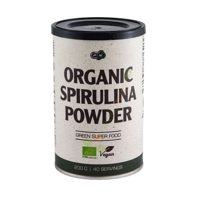 ПЮР НУТРИШЪН БИО СПИРУЛИНА прах 200 г / PURE NUTRITION ORGANIC SPIRULINA POWDER