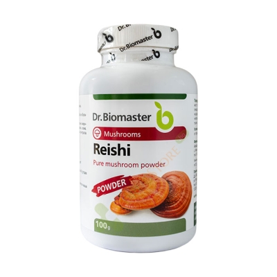 РЕЙШИ прах 100 гр. / DR. BIOMASTER REISHI PURE MUSHROOM POWDER