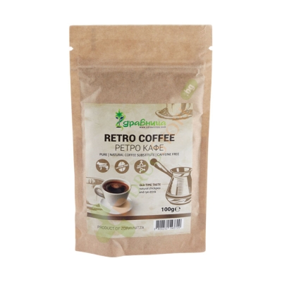 ЗДРАВНИЦА РЕТРО КАФЕ прах 100 г / ZDRAVNITZA RETRO COFFEE