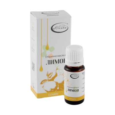 МАСЛО ОТ ЛИМОН РИВАНА 10 мл / RIVANA ESSENTIAL OIL LEMON