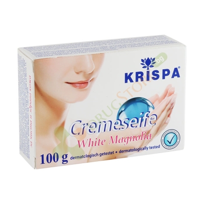 САПУН КРИСПА МАГНОЛИЯ 100 г / KRISPA CREME SOAP WHITE MAGNOLIA