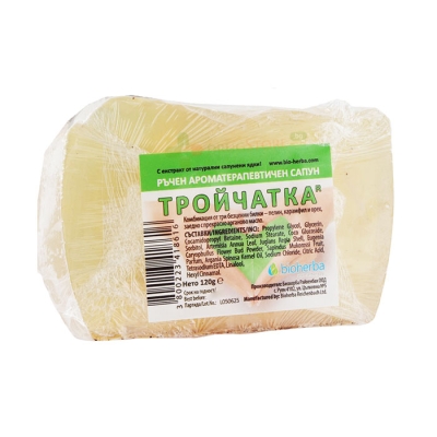 БИОХЕРБА САПУН ТРОЙЧАТКА 120 г / BIOHERBA SOAP TROYCHATKA