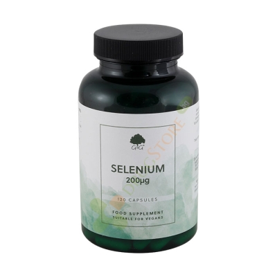 СЕЛЕН капсули 200 мкг 120 броя / G & G SELENIUM