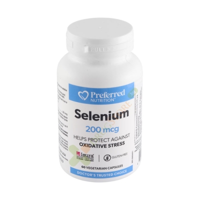 НАТУРАЛ ФАКТОРС СЕЛЕНОМЕТИОНИН капсули 200 мкг 60 броя / NATURAL FACTORS SELENOMETHIONINE