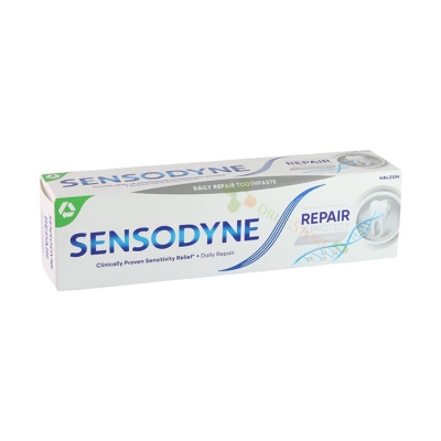 ПАСТА ЗА ЗЪБИ СЕНСОДИН РИПЕЪР ПРОТЕКТ УАЙТ 75 мл / SENSODYNE REPAIR PROTECT TOOTHPASTE WHITE