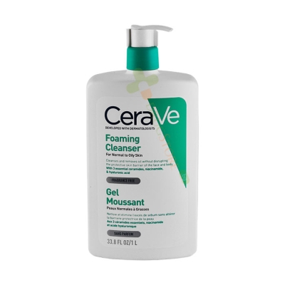 ИЗМИВАЩА ГЕЛ-ПЯНА СЕРАВЕ 1000 мл / CERAVE FOAMING CLEANSER