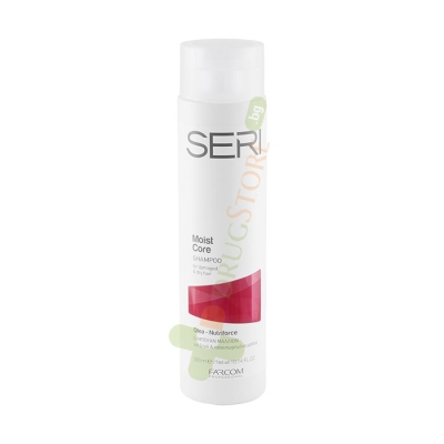 СЕРИ ШAMПОАН ЗА СУХА И ИЗТОЩЕНА КОСА MOIST CORE 300 мл / SERI SHAMPOO MOIST CORE FOR DRY & DAMAGED HAIR