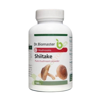 ШИЙТАКЕ ГЪБИ прах 100 грама / DR. BIOMASTER SHIITAKE PURE MUSHROOM