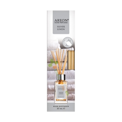 АРЕОН АРОМАТИЗАТОР SILVER LINEN 85 мл / AREON REED DIFFUSER SILVER LINEN