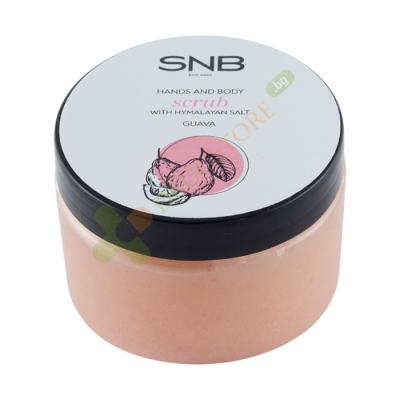 СКРАБ ГУАВА С ХИМАЛАЙСКА СОЛ ЗА РЪЦЕ И ТЯЛО 300 мл / SNB GUAVA HANDS AND BODY SCRUB WITH HIMALAYAN SALT
