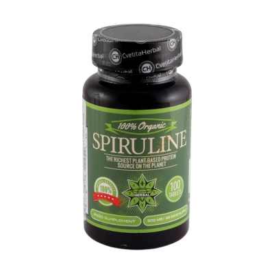СПИРУЛИНА 100% БИО таблетки 100 броя / CVETITA SPIRULINE 100% BIO