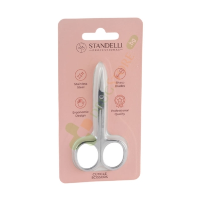 СТАНДЕЛИ ИЗВИТА НОЖИЧКА ЗА КОЖИЧКИ / STANDELLI CURVED CUTICLE SCISSORS