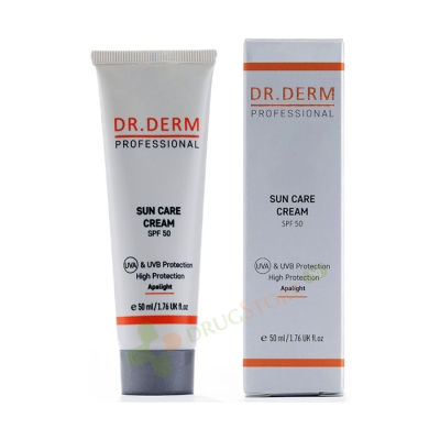 ДОКТОР ДЕРМ ПРОФЕШЪНЪЛ СЪН КЕЪР СЛЪНЦЕЗАЩИТЕН КРЕМ ЗА ЛИЦЕ СЪС SPF 50 50 мл / DR. DERM PROFESSIONAL SUN CARE SPF50