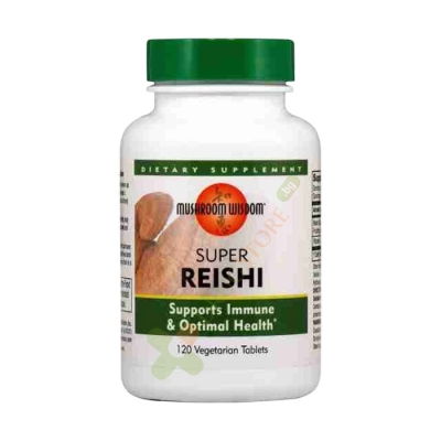 СУПЕР РЕЙШИ таблетки 120 броя / MUSHROOM WISDOM SUPER REISHI