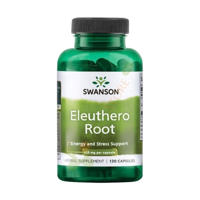 СУОНСЪН ЕЛЕУТЕРО КОРЕН капсули 425 мг 120 броя / SWANSON PREMIUM ELEUTHERO ROOT