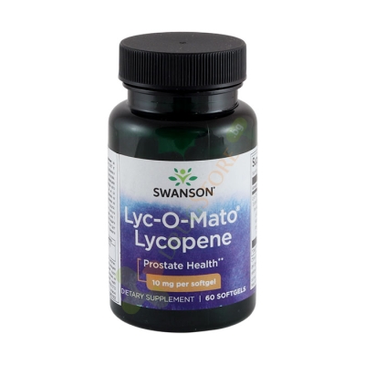 СУОНСЪН ЛИКОПЕН ЛИК-О-МАТО капсули 60 броя / SWANSON LYC-O-MATO LYCOPENE