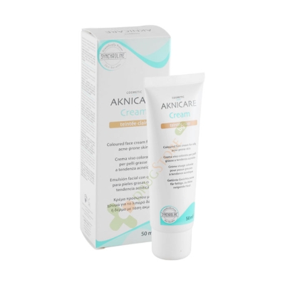 СИНХРОЛАЙН АКНИКЕЪР ОЦВЕТЕН КРЕМ CLAIR 50 мл / SYNCHROLINE AKNICARE CREAM TEINTEE CLAIR