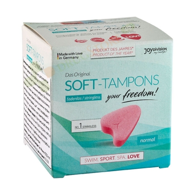 ТАМПОНИ СОФТ НОРМАЛ 3 броя / SOFT TAMPONS NORMAL