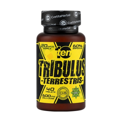 ТЕН ТРИБУЛУС ТЕРЕСТРИС таблетки 300 мг 40 броя / CVETITA TEN TRIBULUS TERRESTRIS