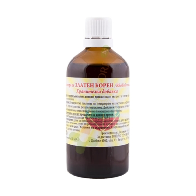 ВАДИМЕЛИС ТИНКТУРА ЗЛАТЕН КОРЕН 100 мл / VADIMELIS RHODIOLA ROSEA TINCTURE