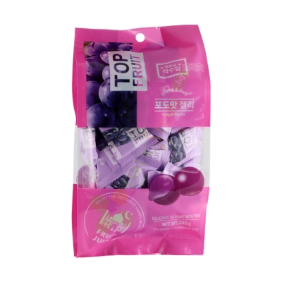 ТОП ФРУТ БОНБОНИ ЧЕРНО ГРОЗДЕ ПАЛИЕРИ 280 г / TOP FRUIT PALIERI BLACK GRAPE CANDY