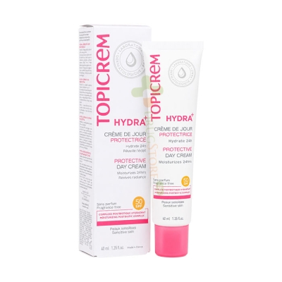 ТОПИКРЕМ ФОТОЗАЩИТЕН КРЕМ ЗА ЛИЦЕ ХИДРА+ SPF50 40 мл / TOPICREM PHOTO PROTECTIVE FACE CREAM HYDRA+ SPF50
