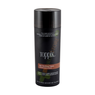 ТОППИК ФИБРИ ЗА КОСА КЕСТЕНЯВО 55 г / TOPPIK HAIR BUILDING FIBERS AUBURN