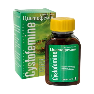 ЦИСТОФЕМИН таблетки 120 броя ТОШКОВ / TOMIL HERB CYSTOFEMINE