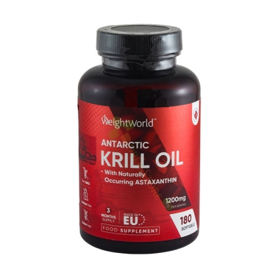 МАСЛО ОТ АНТАРКТИЧЕСКИ КРИЛ капсули 120 броя / WEIGHT WORLD ANTARCTIC KRILL OIL
