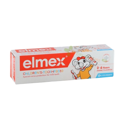 ДЕТСКА ПАСТА ЗА ЗЪБИ ЕЛМЕКС 0-6 години 50 мл / COLGATE PALMOLIVE ELMEX CHILDREN'S TOOTHPASTE 0-6 years 
